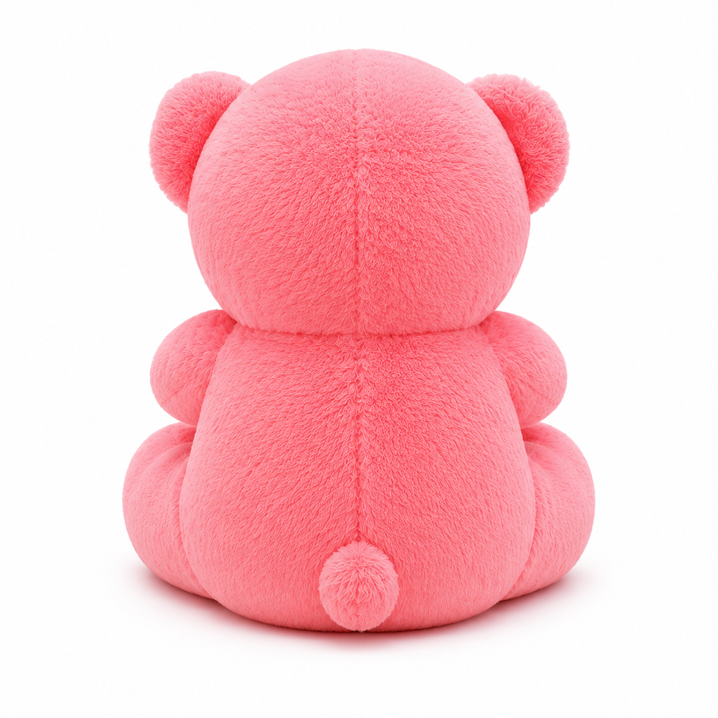 Pink “I Love You” Teddy Bear – Soft Plush Gift Toy 🧸💗