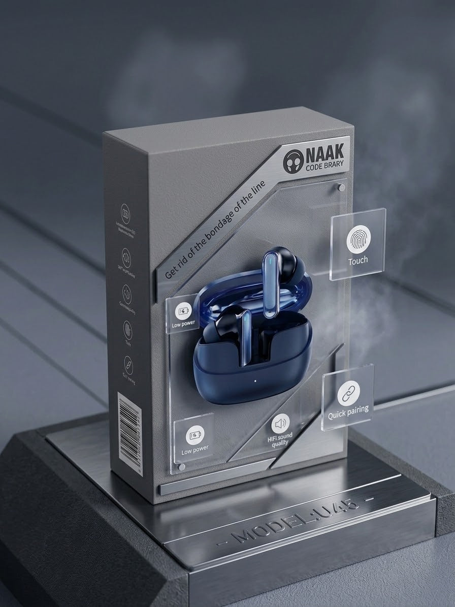 U45 Wireless Headset - HiFi Sound & Low Power Consumption