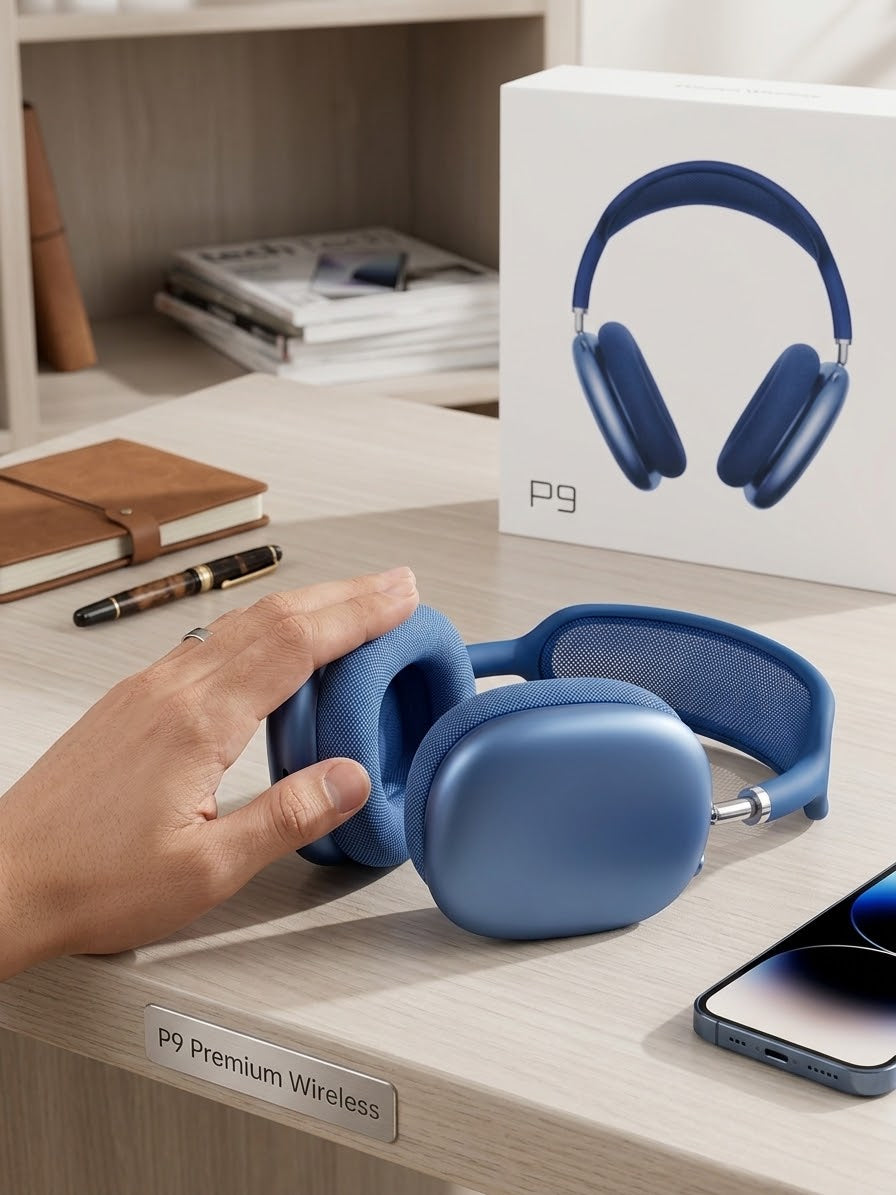 P9 Wireless Headphones (Max Sound & Extra Comfort)