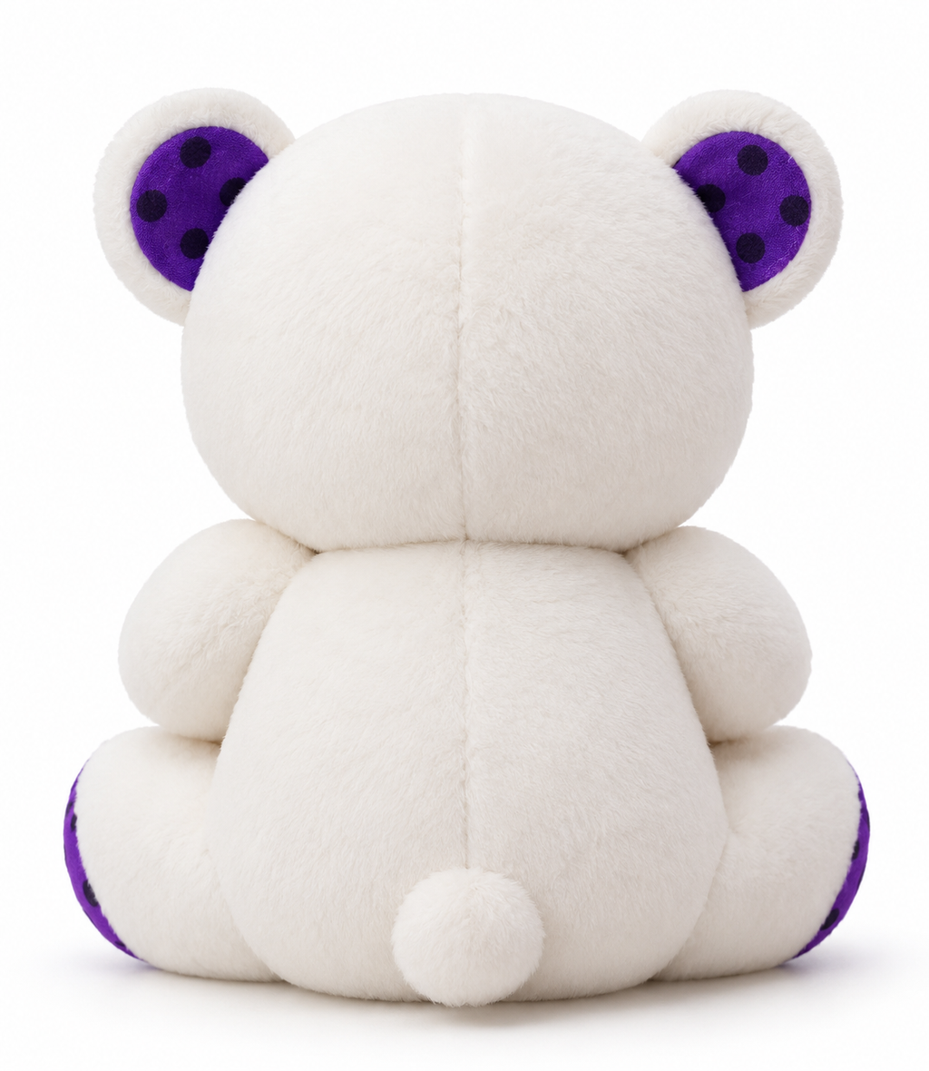 White  “I Love You” Teddy Bear – Soft Plush Gift Toy 🧸💗