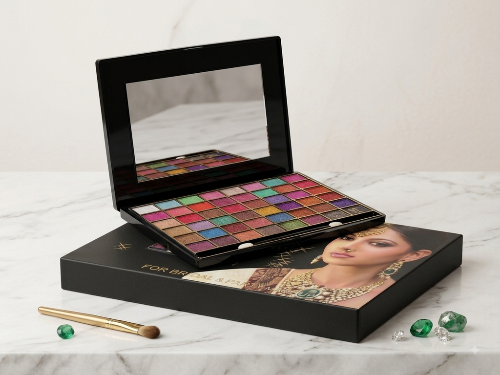 Miss Sleek 48 Color Eyeshadow Palette – Professional Bridal & Party Makeup Kit